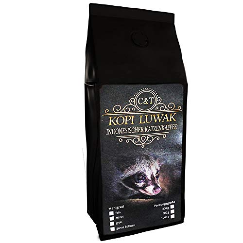 Kaffee Katzenkaffee Kopi Luwak Arabica (Von Freilebenden...