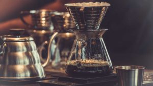 Kaffee Handfilter Wasserkocher